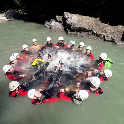 Gruppenbild Canyoning